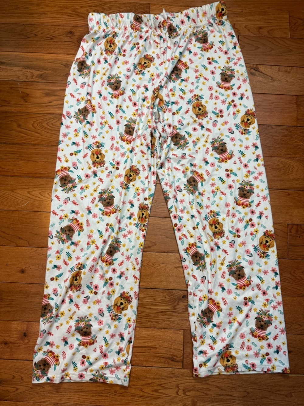 Mia Charro Dog Print Lounge Pants
